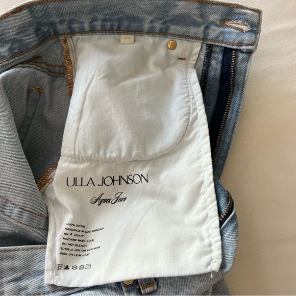 Ulla Johnson Agnes Jeans in Glacier Wash - Picture 15 of 16